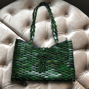 Brazilian Wood Tile Handbag